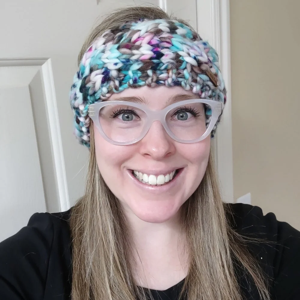 Hand Knit Women's Ear Warmer Headband